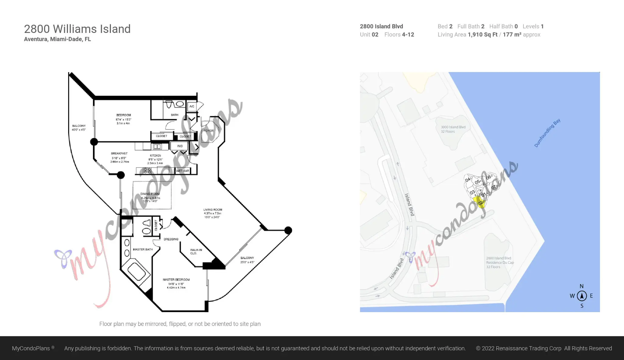 2800 Building sample floor plan